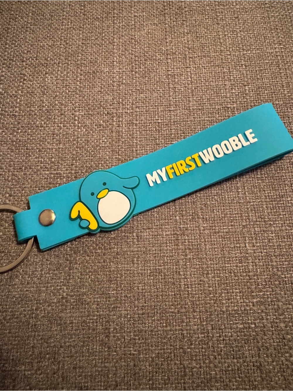 Pierre - My First Wooble Keychain